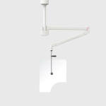 354 center mount shield, statically mounted to the ceiling