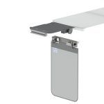 Head end shield for GE Elegance Tables